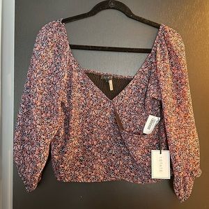 NWT 1.State floral top